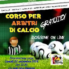 Corso per Arbitri di Calcio GRATUITO!