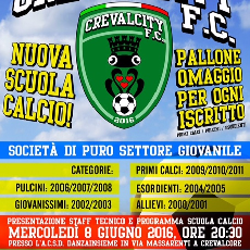 Presentazione Staff tecnico e programma Scuola Calcio